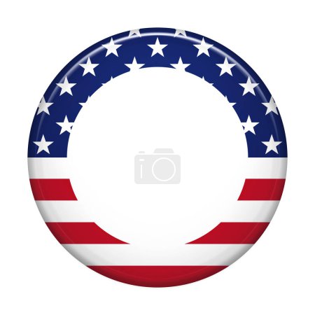 Foto de Voto, concepto electoral con bandera de estados unidos de América - Imagen libre de derechos