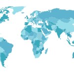world map vector illustration