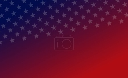 USA background vector illustration