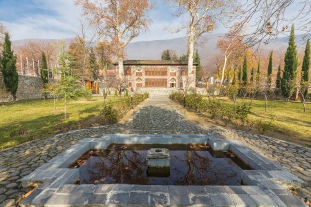 Téléchargez les photos : Azerbaïdjan, Sheki 12, 2022 : Palais des Shirvanshahs à Sheki - en image libre de droit