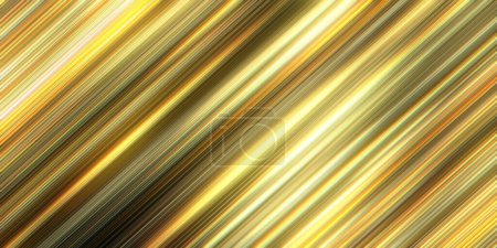 Photo for Abstract golden holiday background made of slanted stripes - Royalty Free Image