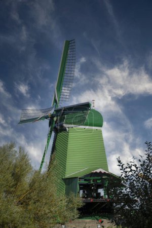 Foto de Zaanse shans Los molinos de Amsterdam, Países Bajos - Imagen libre de derechos