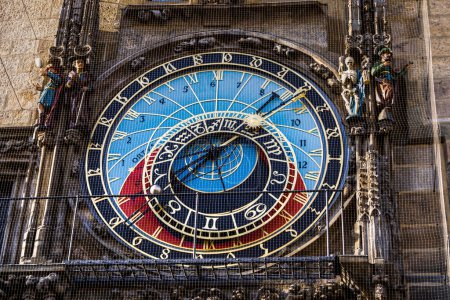 Foto de Astronomical clock Prague, Czech Republic - Imagen libre de derechos