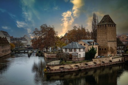Photo for Petite-France Neighborhood in Strasbourg, France - Royalty Free Image