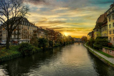 Photo for Christmas in Strasbourg, French region of Alsace - Royalty Free Image