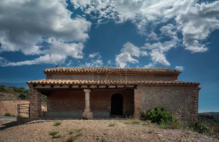 Téléchargez les photos : Ermitage de San Antn. Il est situé à la périphérie de la ville, juste à côté du rond-point qui donne accès à Alquzar - en image libre de droit