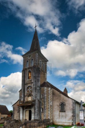Photo for Saint-Michel Church of Mifaget - France - Royalty Free Image