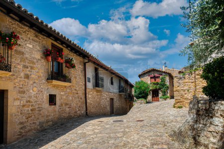 Téléchargez les photos : Sos del Rey Catlico est une municipalité espagnole située dans la région Cinco Villas, dans le nord-ouest de la province de Saragosse, Aragon, Espagne. - en image libre de droit