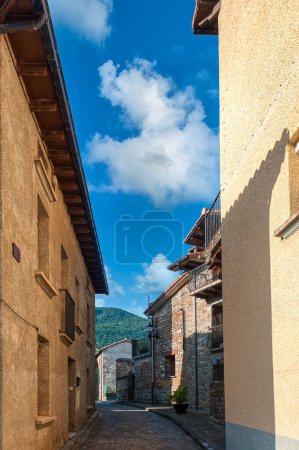 Photo for Gavn is a Spanish town belonging to the municipality of Biescas, in Alto Glalego, province of Huesca, Aragon. Spain - Royalty Free Image