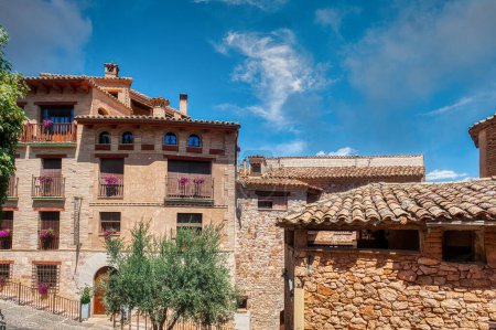 Photo for Alquezar is a municipality and Spanish town in the Somontano de Barbastro region, in the province of Huesca, autonomous community of Aragon. Spain - Royalty Free Image
