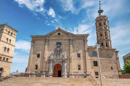 Photo for Church of St. John of the Panetes, Zaragoza, Spain - Royalty Free Image