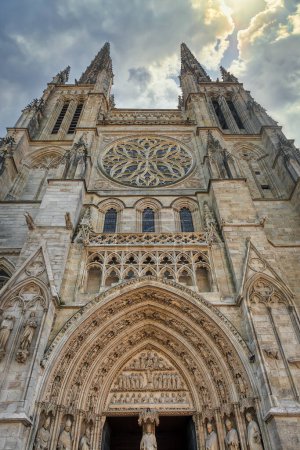 The Cathedral of Saint Andrew of Bordeaux is a Gothic-style cathedral church located in the French city of Bordeaux. France