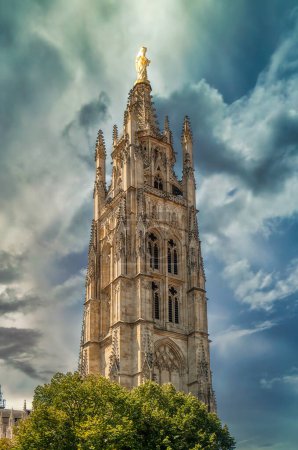 La cathédrale Saint-André de Bordeaux est une église de style gothique située dans la ville française de Bordeaux. France