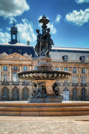 Bordeaux, center of the famous wine region, is a port city on the Garonne River in southwestern France. It is known for its Gothic cathedral of Saint Andrew,