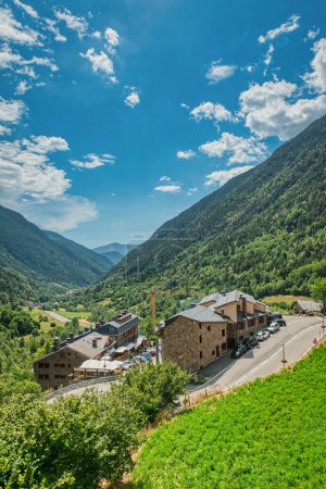El Serrat es un pueblo de montaña en la parroquia de Ordino, Andorra. _