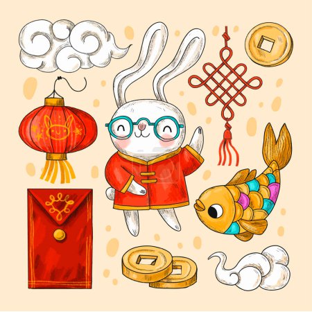 Photo for Chinese new year celebration background - Royalty Free Image
