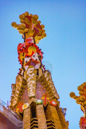 Téléchargez les photos : Sagrada Familia (Barcelone). Lieu de tournage : Espagne, Barcelone - en image libre de droit