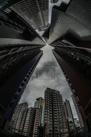 Foto de Ciudad de Hong Kong. Ubicación del tiroteo: Hong Kong Special Administrative District - Imagen libre de derechos