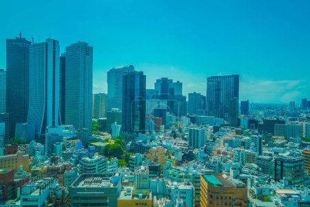 Téléchargez les photos : Les gratte-ciel de Shinjuku (Shinjuku -ku, Tokyo). Lieu de tournage : Shinjuku-ku, Tokyo - en image libre de droit