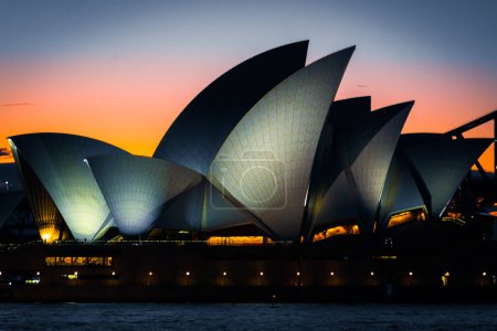 Photo for Opera house and evening view. Shooting Location: Australia, Sydney - Royalty Free Image