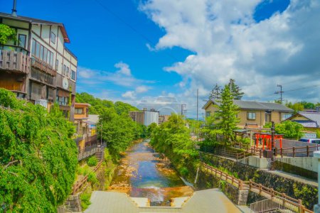 Photo for The scenery of the hot spring town (Arima Onsen). Shooting Location: Kobe city, Hyogo Pref - Royalty Free Image