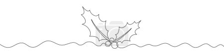 Photo for Love for home symbol in continuous line drawing style. Line art of heart with house. Vector illustration. Abstract background - Royalty Free Image