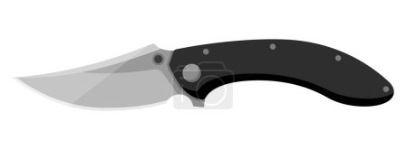 Illustration for Jackknife. Cute jackknife isolated on white background. Vector illustration - Royalty Free Image