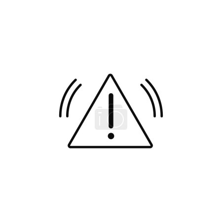Ilustración de Notification Related Vector Line Icons. Contains such Icons as Mute, Notice, Notification Bell and more - Imagen libre de derechos