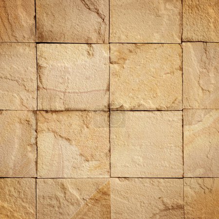 Photo for Sandstone wall texture background - Royalty Free Image