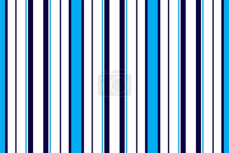 Illustration for Stripes vector seamless pattern. Striped background of colorful lines. Print for interior design and fabric. - Royalty Free Image