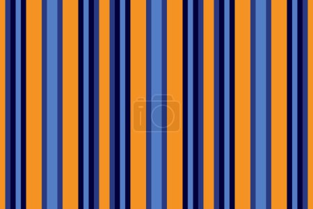 Illustration for Feminine background texture pattern, overlay vertical lines fabric. Warm textile vector stripe seamless in blue and dark colors. - Royalty Free Image