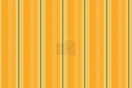Illustration for Over vector lines textile, aztec fabric vertical stripe. Outside seamless background texture pattern in amber and light color. - Royalty Free Image