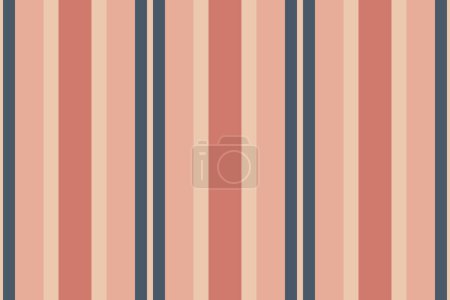 Streifen vertikalen Vektor des Musters nahtlosen Hintergrund mit einer Textur Stoff Linien Textil in hellen und orangen Farben.
