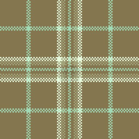 Textile design of textured plaid. Checkered fabric pattern tartan for shirt, dress, suit, wrapping paper print, invitation and gift card.