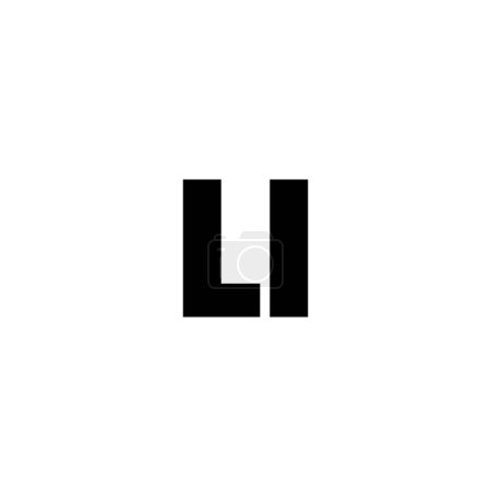 Trendy letter L and I, LI logo design template. Minimal monogram initial based logotype for company identity.