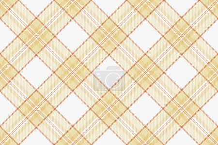 Romantic plaid check texture, industry seamless background tartan. Up textile vector fabric pattern in white and light color.