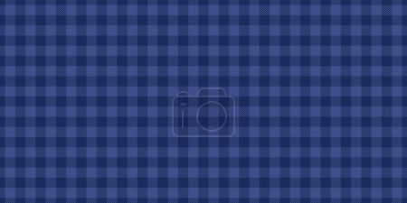 Merry vector plaid pattern, festive texture tartan seamless. Costume fabric check background textile in blue colo.