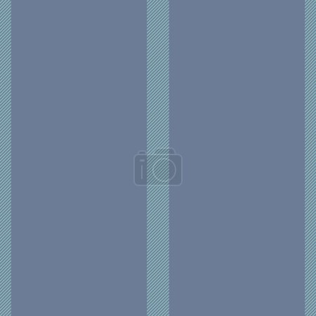 Composition seamless pattern vertical, service stripe fabric textile. Hippie texture background lines vector in slate gray and pastel color.