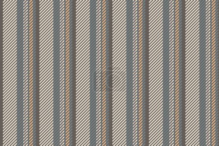 Modèle de lignes verticales de textile de texture rayure avec un tissu sans couture vectoriel de fond dans des couleurs pastel et blanc antique.