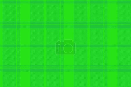 Reel background texture plaid, geometric vector pattern check. Forest tartan fabric textile seamless in green color.