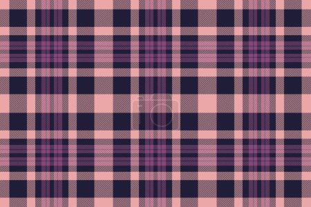 Postcard tartan check plaid, mature seamless background textile. Single texture fabric pattern vector in dark and light colors.