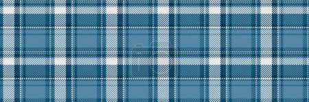 Goose pattern textile background, card texture seamless check. Soft vector fabric tartan plaid in cyan and atlantic color.