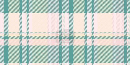 Naked texture tartan check, picture pattern vector textile. Creative background fabric seamless plaid in cadet blue and papaya whip color.