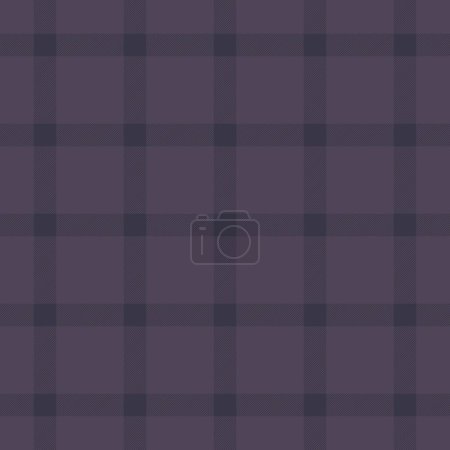 Illustration for Goose foot pattern texture fabric, horizon textile background tartan. Mix plaid seamless check vector in pastel and dark color. - Royalty Free Image