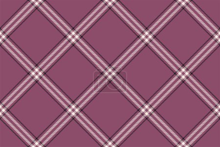 Tartan plaid background, diagonal check seamless pattern. Vector fabric texture for textile print, wrapping paper, gift card, wallpaper flat design.