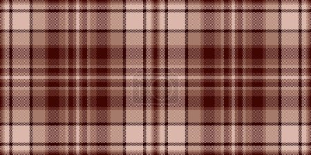 Illustration for African pattern vector tartan, rough seamless check texture. Diagonal textile background plaid fabric in light and dark color. - Royalty Free Image