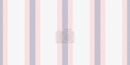 Ilustración de Lineas sin costuras de tela masculina, patrón de rayas festivas vertical. Póster fondo vector textura textil en blanco y color claro. - Imagen libre de derechos