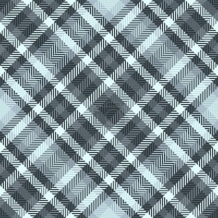 Illustration for Checking seamless tartan background, woman pattern check fabric. Colour texture plaid vector textile in pastel and light color. - Royalty Free Image