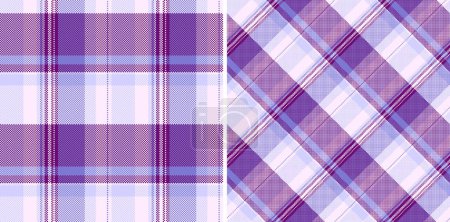 Illustration for Texture check pattern of fabric textile background with a vector tartan seamless plaid. Set in gradient colours for everyday menswear fashion trends. - Royalty Free Image