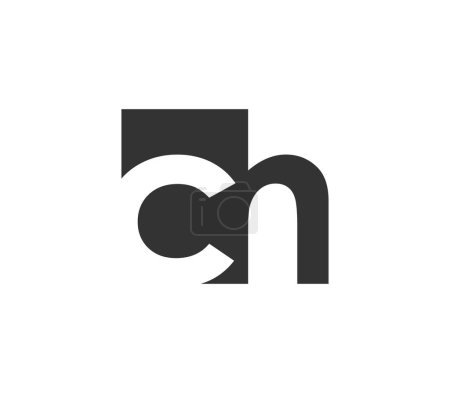CH kreative geometrische Ausgangsbasis modernes und minimalistisches Logo. Buchstabe c h trendige Schriften.